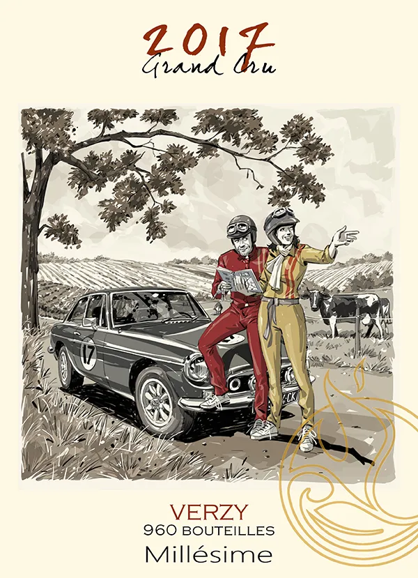 Étiquette Grand Cru 2017